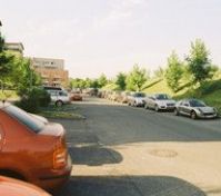 Private Parking lot with the gate for cars- with electronic card for opening. The price for parking is included in rent.