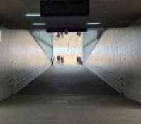 Train Station tunnel connecting Vrsovice and Nusle