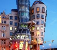 Dancing house is nearby