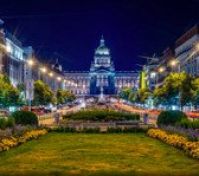 Wenceslas square 5min walk away