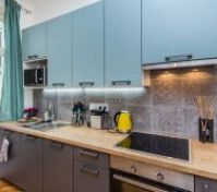 enjoy the fully equipped kitchen