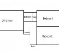 plan of the apartment